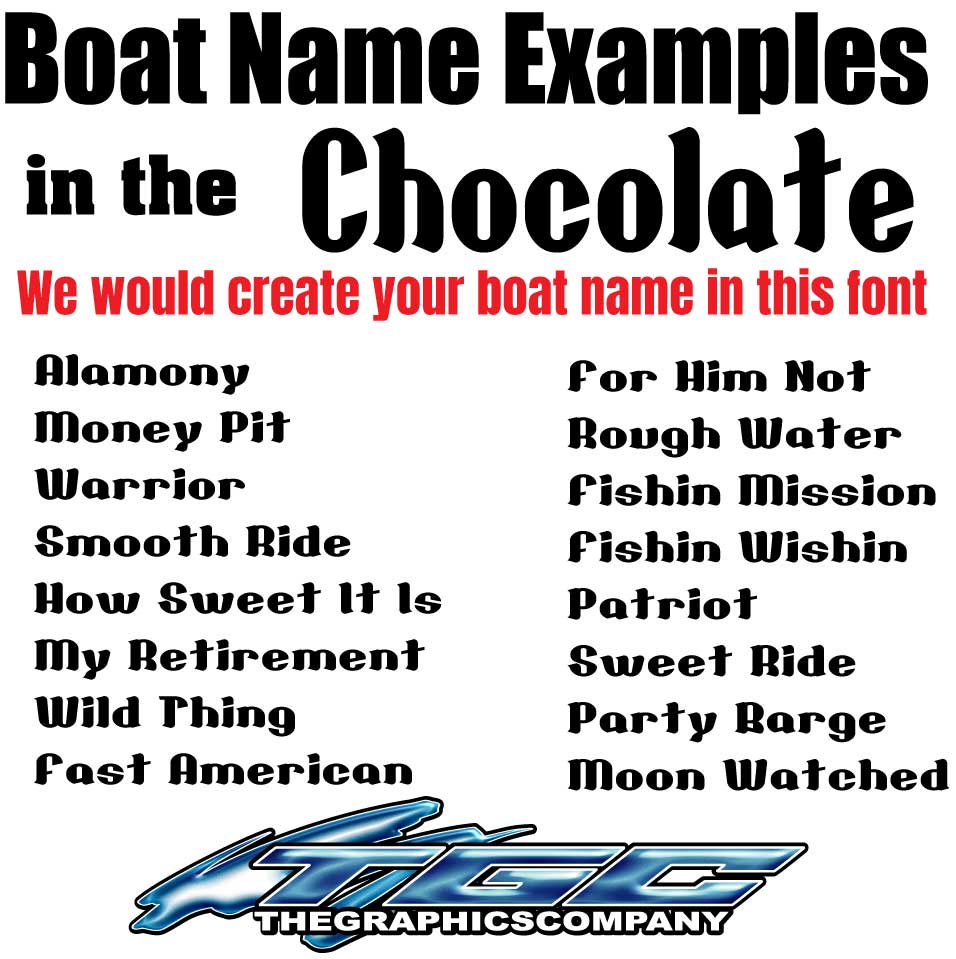 Funny Boat Names