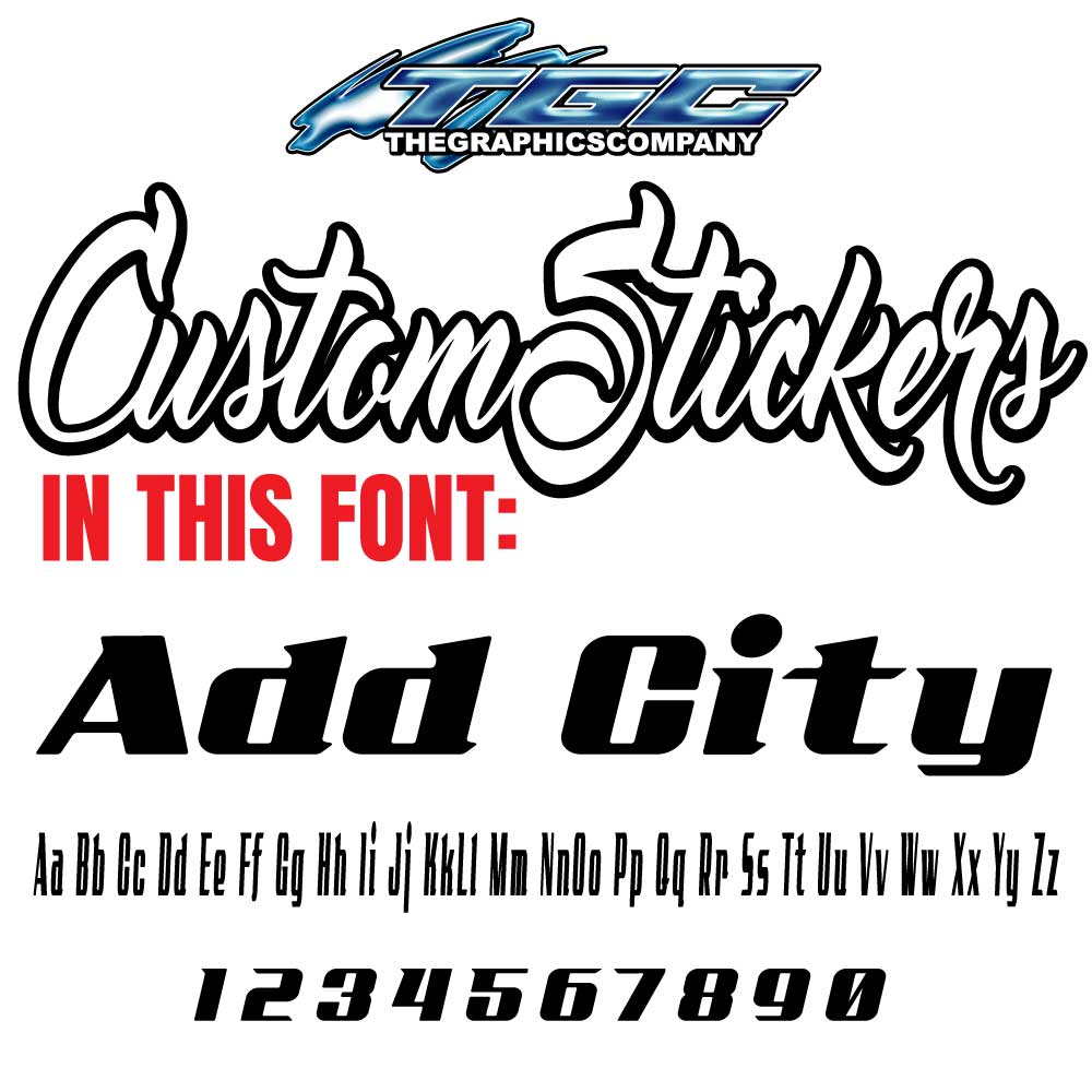 Custom Stickers Add City Boy – The Graphics Company