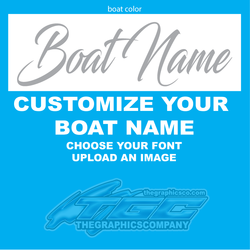 Design Your Own Boat Name
