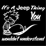 It's aJeep thing Decal