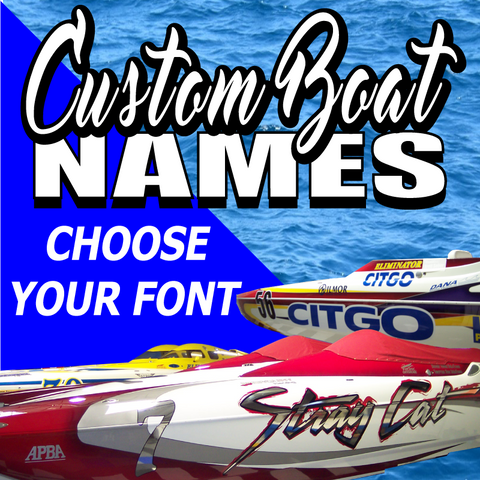 Custom Boat Names