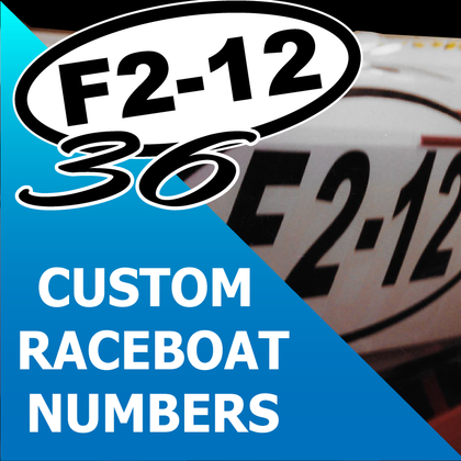 RACE BOAT NUMBERS