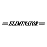 Eliminator Boats Decal with Stripes