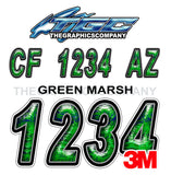 Green Marsh Boat Registration Numbers