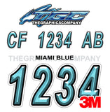 Miami Blue Boat Registration Numbers