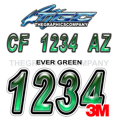 Ever Green Boat Registration Numbers