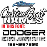 Custom Boat Names Dodger 