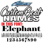 Custom Boat Names Elephant