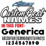 Custom Boat Names Generica 
