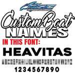 Custom Boat Names Heavitas