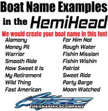 Custom Boat Names Hemi Head 