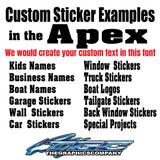 Custom Stickers Apex