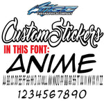 Custom Stickers Anime