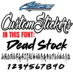 Custom Stickers Dead Stock