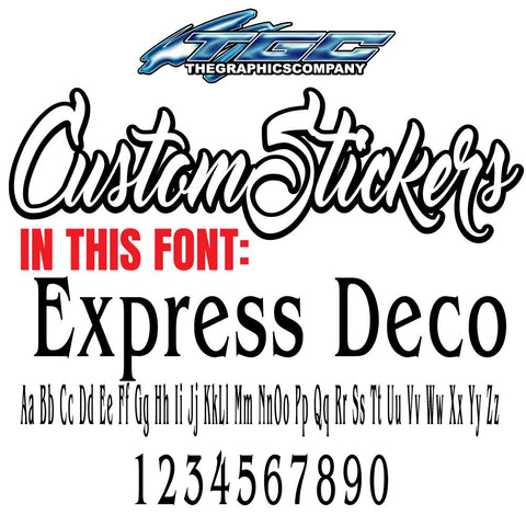 Custom Stickers Express Deco
