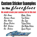 Custom Stickers Flott Flott