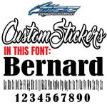 Custom Stickers Bernard