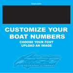 Design Your Own Boat Registration Numbers