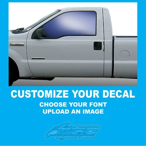 Design Your Own Truck Decals Stickers