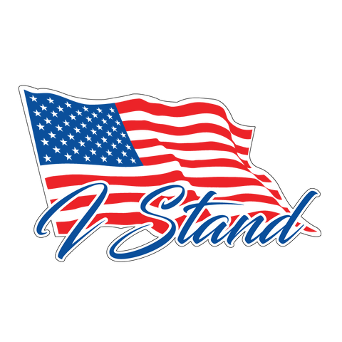 Custom American Flag Decals – The Graphics Company