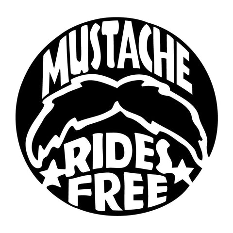 Mustache Rides Sign Mustache Rides – The Graphics Company