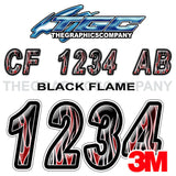 Black Flame Boat Registration Numbers