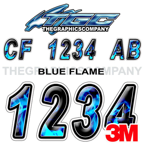 Blue Flame Boat Registration Numbers